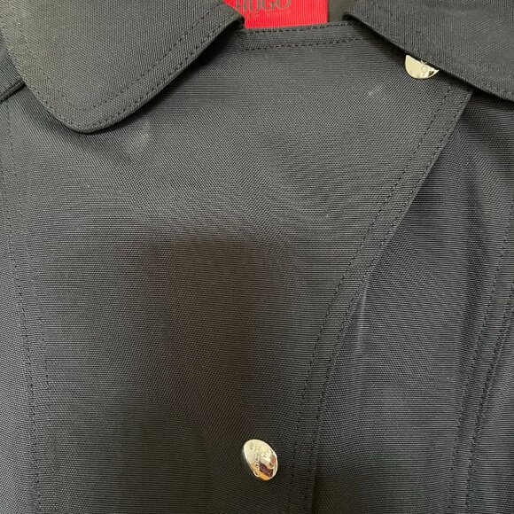 BOSS JACKET - COOL DETAILS WITH SNAPS - SIDE POCKETS - HOODIE - EXC. COND - Picture 5 of 6